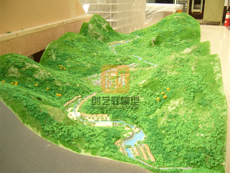 沙盤(pán)模型制作中地形地貌具體的制作方法介紹給大家